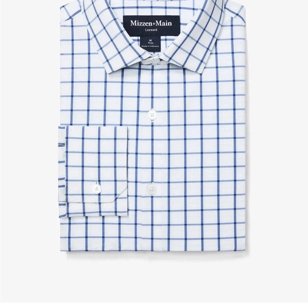 Mizzen+Main Leeward Dress Shirt NWT